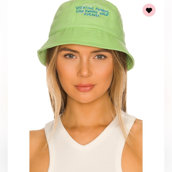The Mayfair group x Revolve Bucket Hat in green 💚 - Picture 4 of 8